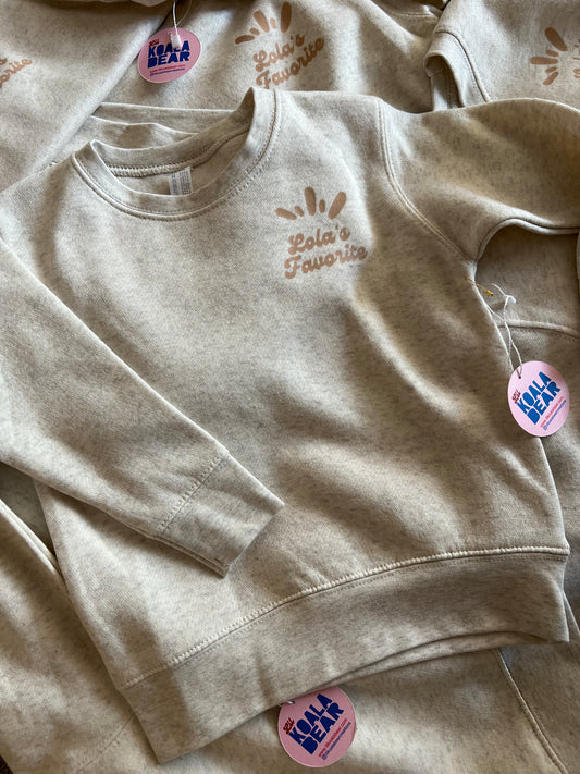 Lola's Favorite Crewneck